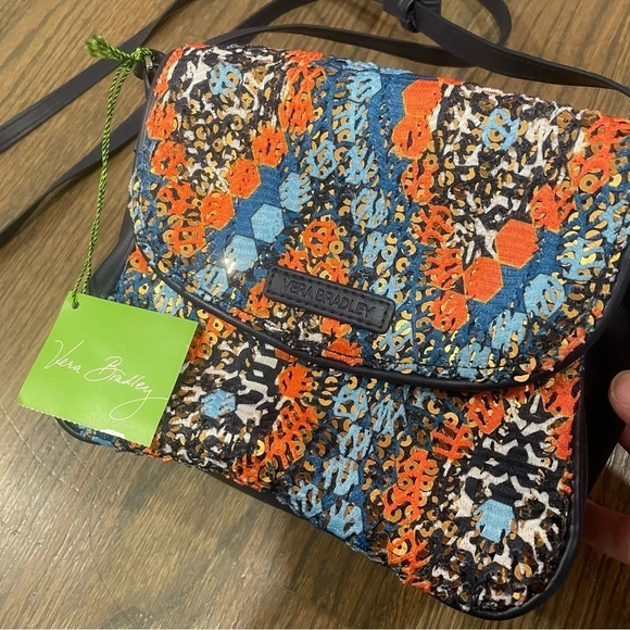 NWT Vera Bradley Marrakesh Beads Summer Sparkle Crossbody Bag - Picture 4 of 11